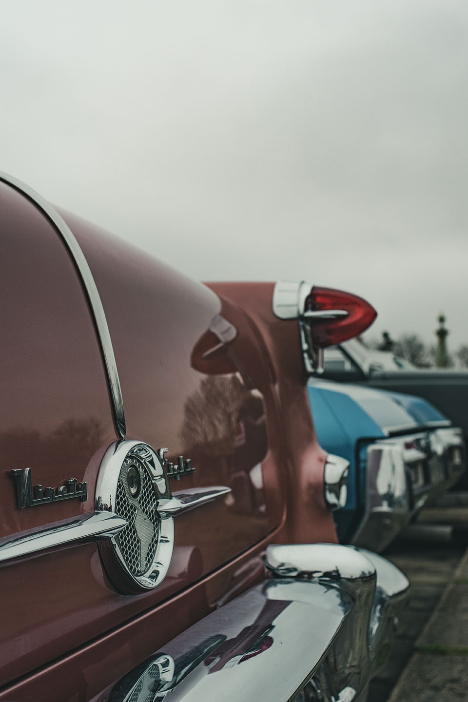 21st Crossing of Paris in Vintage Vehicles, old cars and bikes, January 31, 2021, France, (Nos Dren).