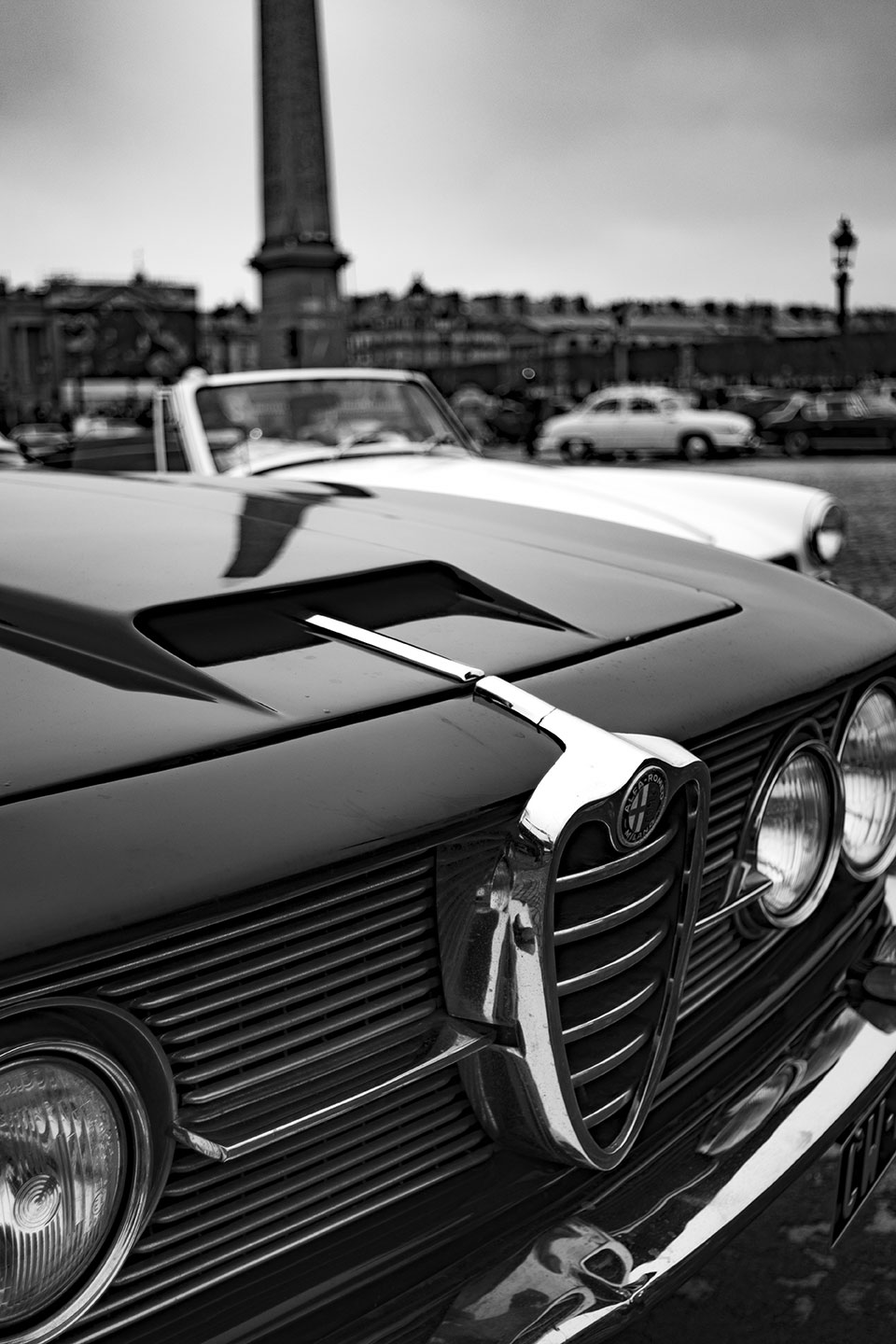 21st Crossing of Paris in Vintage Vehicles, old cars and bikes, January 31, 2021, France, (Nos Dren).