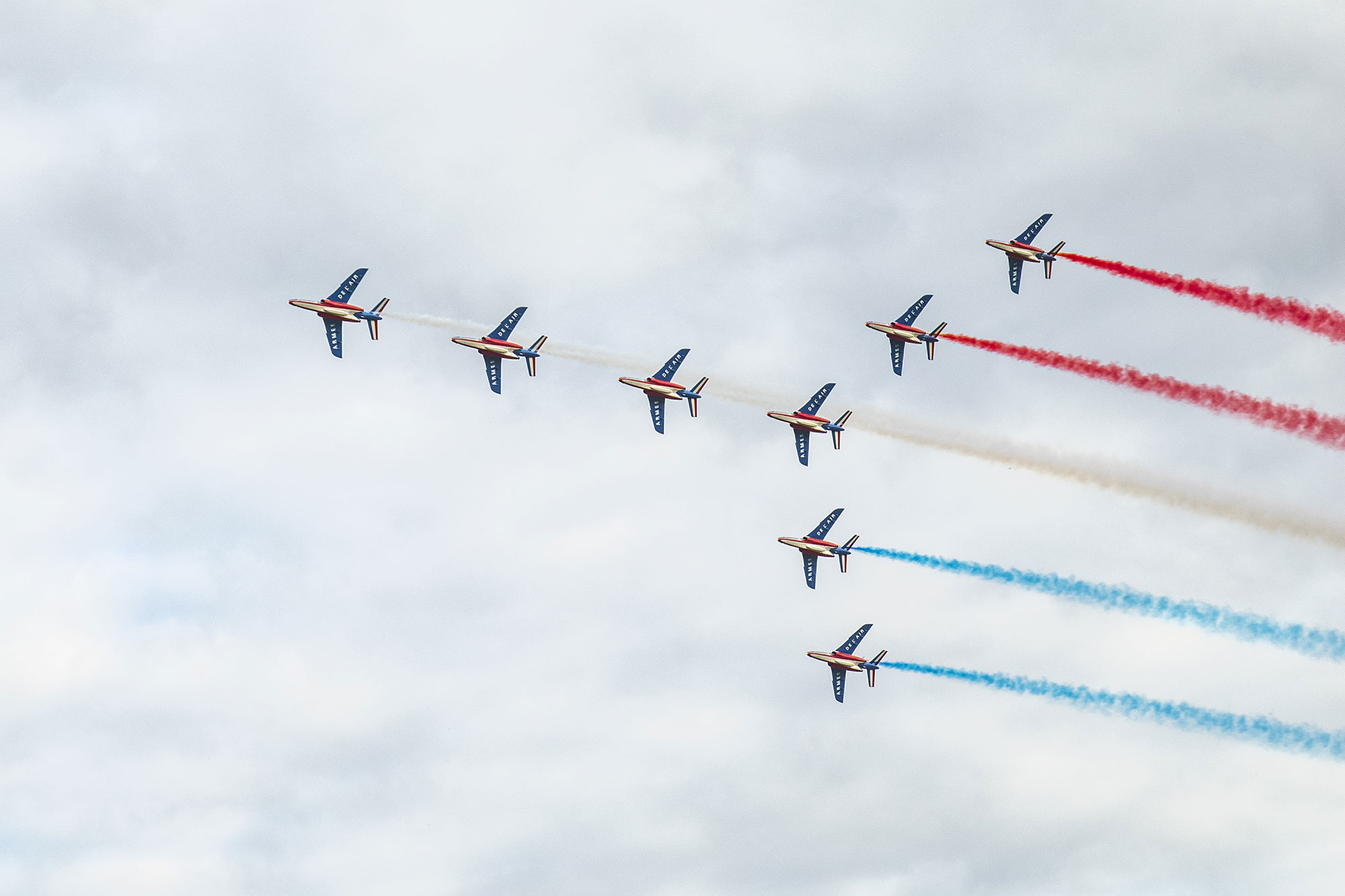 Patrouille de France, Alphajet, Armée de l'Air et de l'Espace, Air Legend 2021, Nos Dren