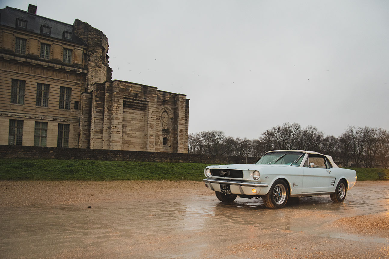 21st Crossing of Paris in Vintage Vehicles, old cars and bikes, January 31, 2021, France, (Nos Dren).