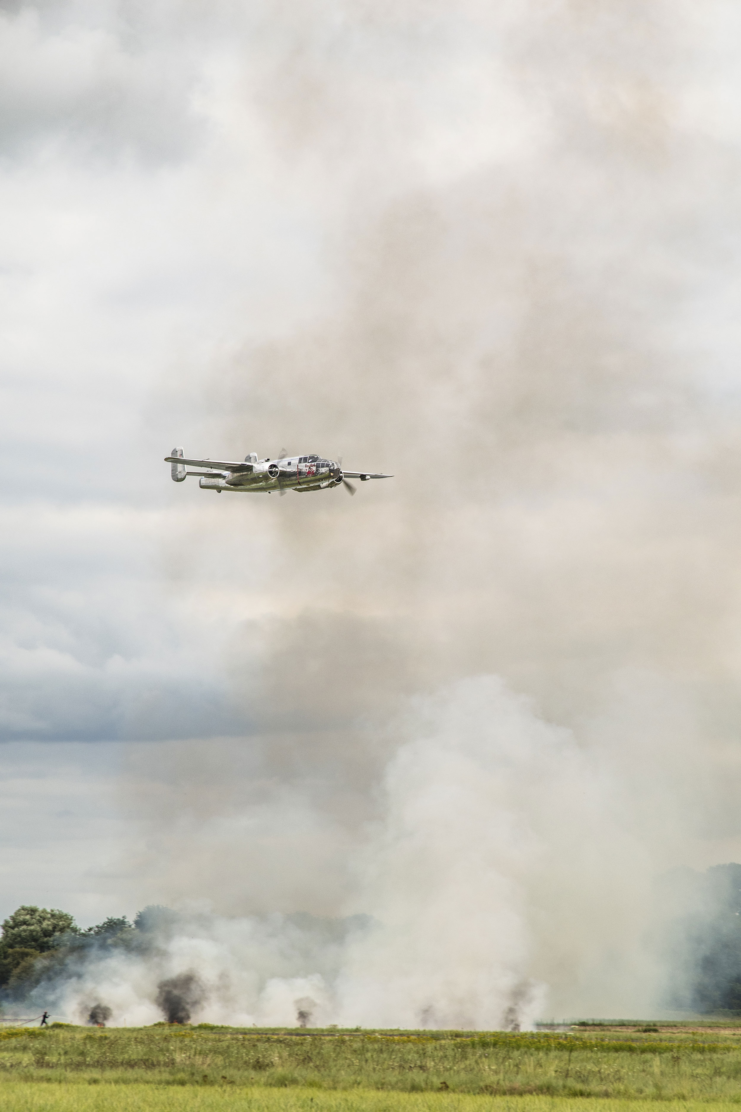 B-25J Mitchell bomber, Flying Bulls, Air Legend 2021, Nos Dren