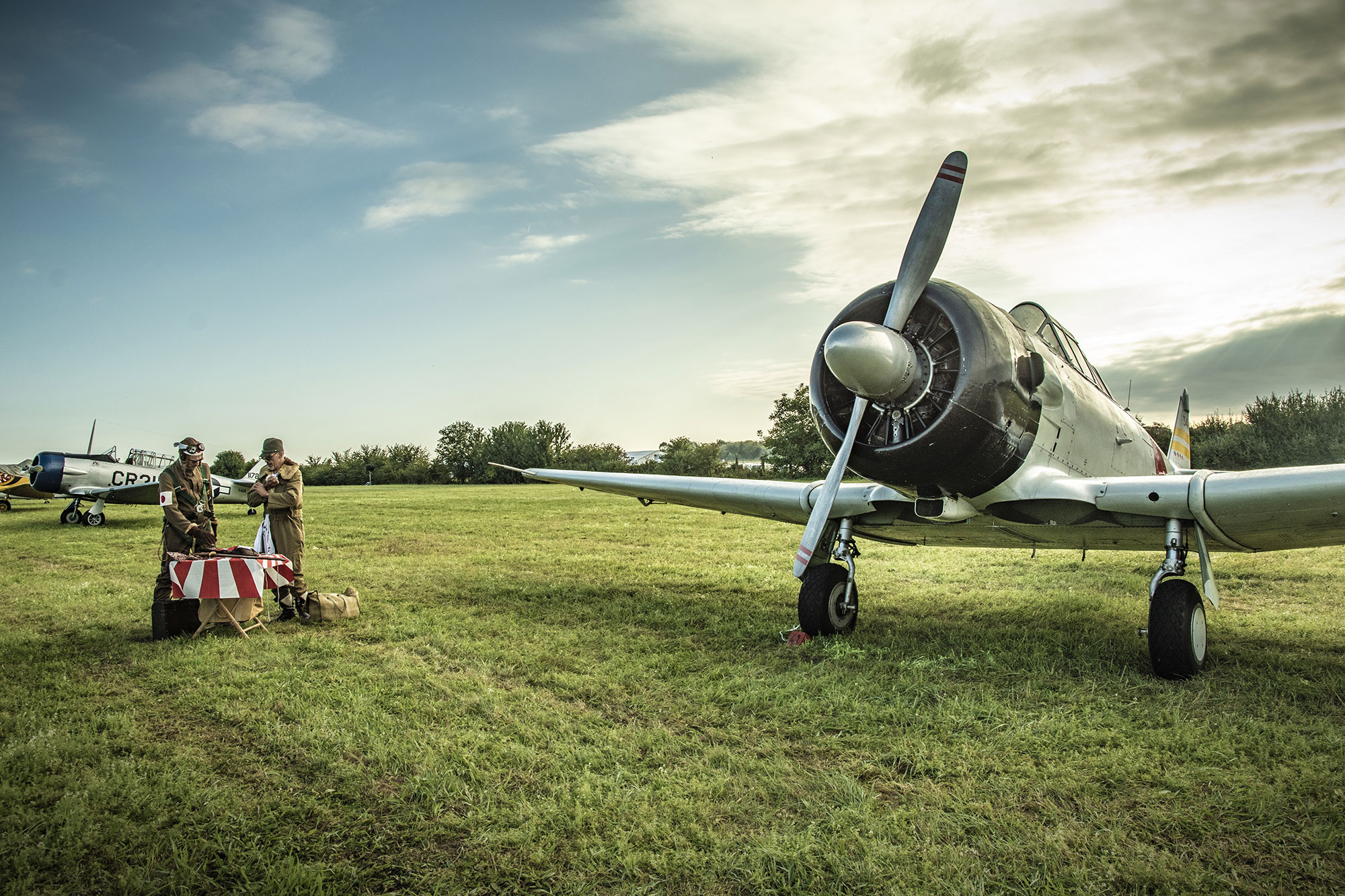 T-6 ZERO (Zero Marine), Operator: Aeroretro, and T-6 ZERO F-AZZM, Operator: AJBS, Air Legend 2021, Nos Dren