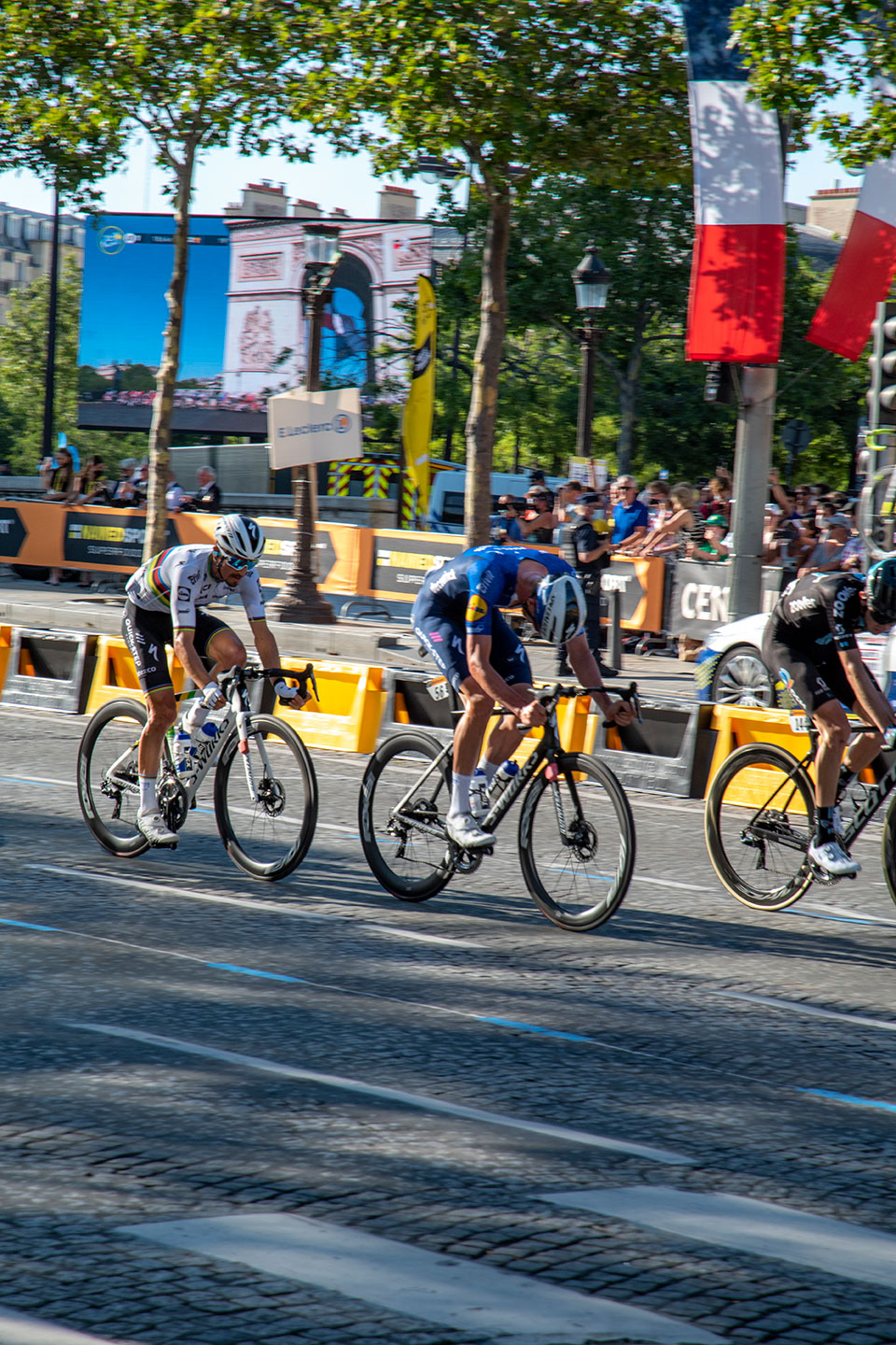 Arrival of the Tour de France on the Champs Elysées, Paris, France, July 18, 2021, (Nos Dren).