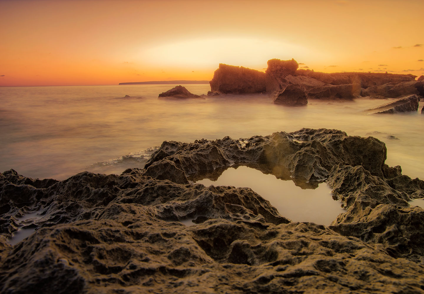 Macroscopic photography at Calo d'Es Mort beach in Formentera, near Ibiza, Spain, (Nos Dren).