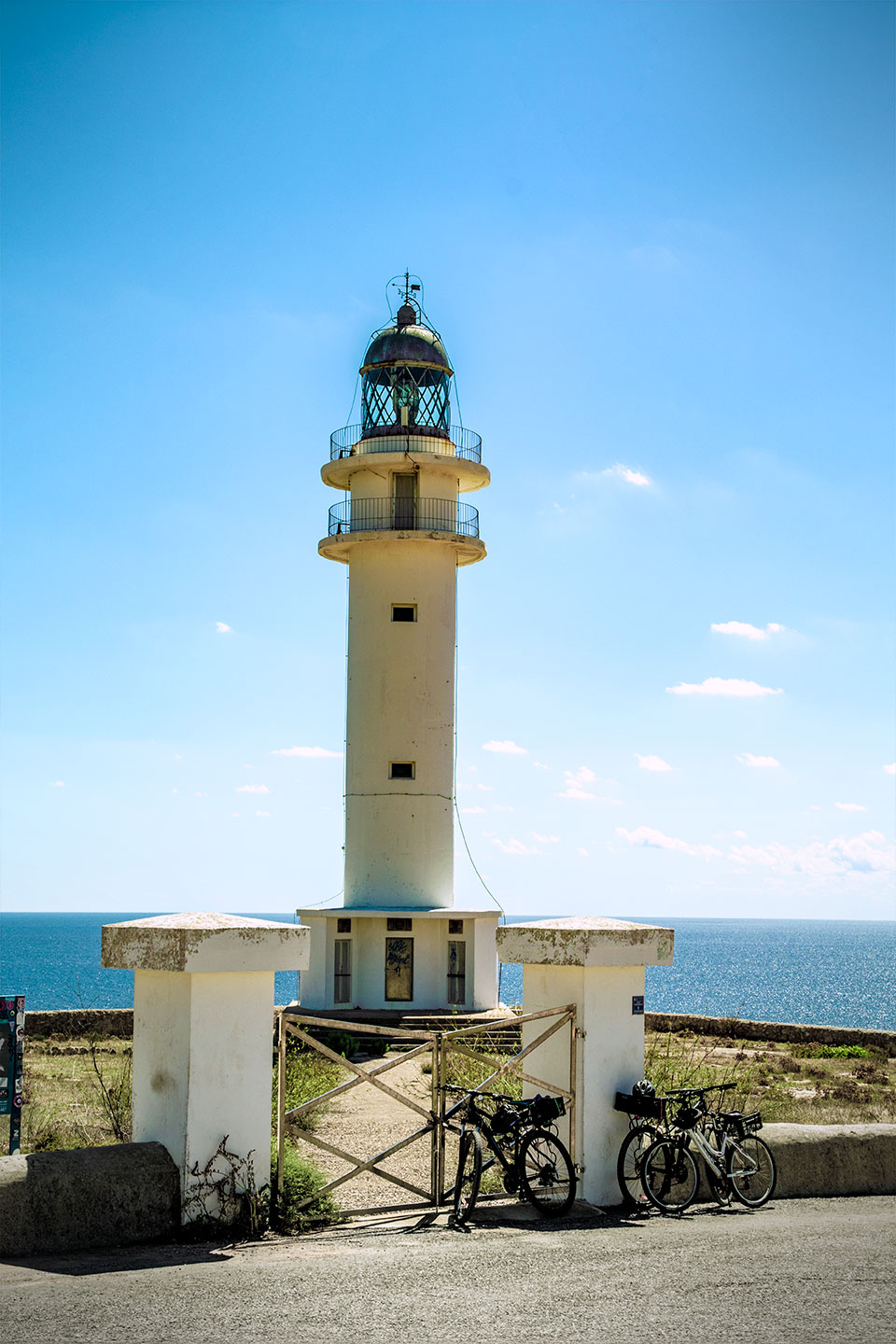 Lighthouse Far del Cap de Barbaria, Formentera, Spain, (Nos Dren).