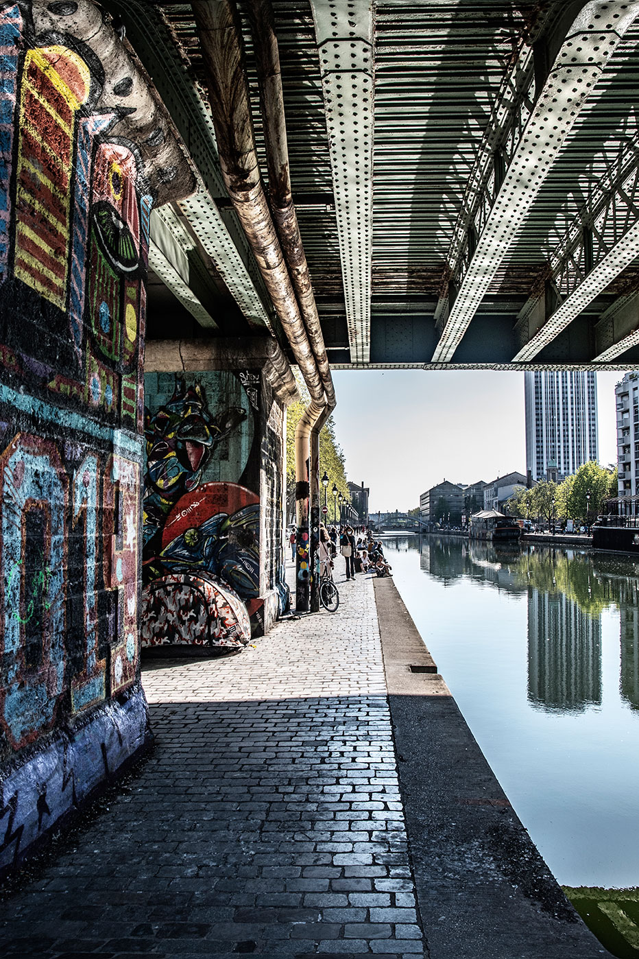 Street art, La Vilette, Paris, France, 2021 (Nos Dren).