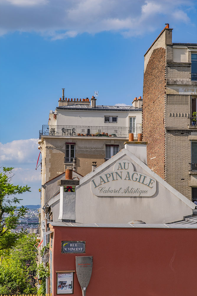 Paris Montmartre, France 2021, Nos Dren