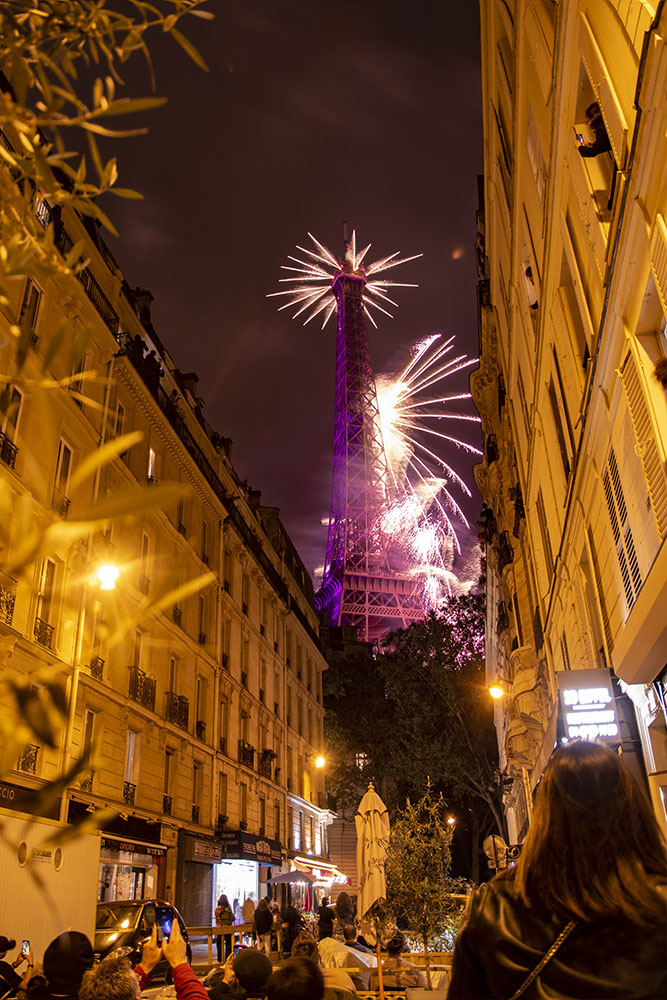 14 Juillet, French National Day, Eiffeil Tower and fireworks, Paris 2021, Nos Dren