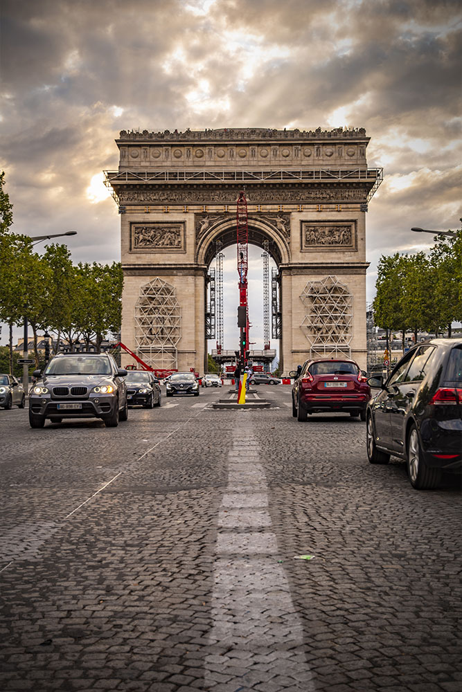 Arc de Triomphe, Paris, France 2021, Nos Dren